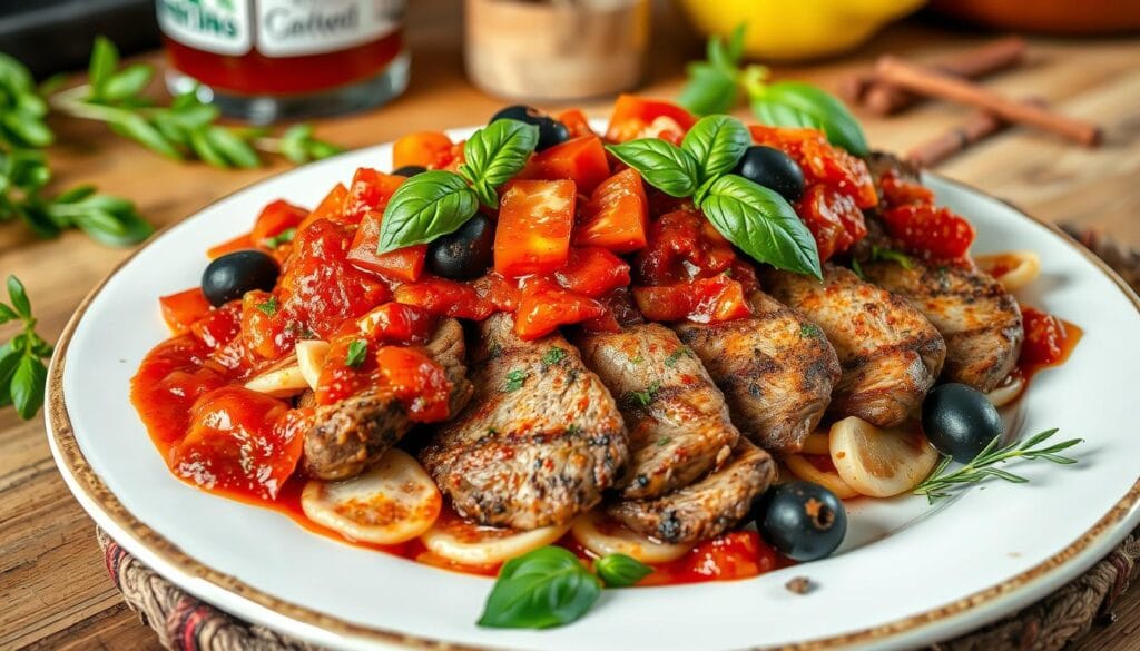 steak pizzaiola recipe