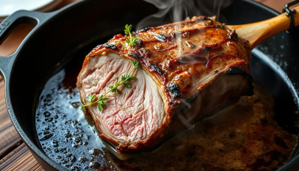 Grilled Lamb Loin Cooking Process Grilled Lamb Loin Cooking Process