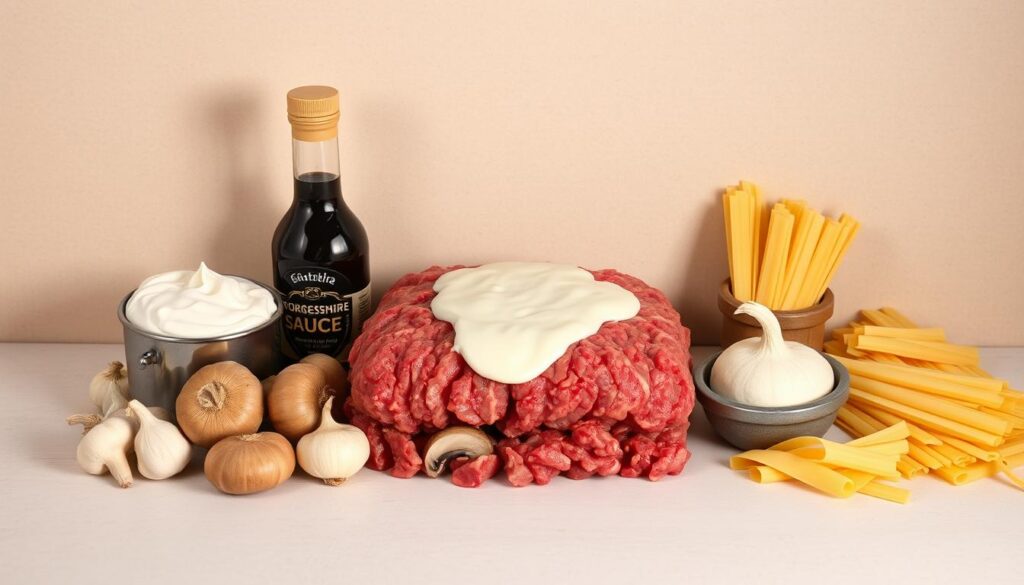 Ground Beef Stroganoff Ingredients Ground Beef Stroganoff Ingredients