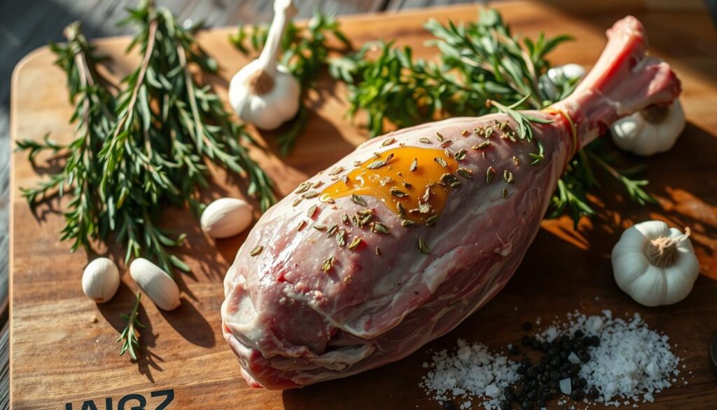Herb Crusted Lamb Leg Ingredients Herb Crusted Lamb Leg Ingredients