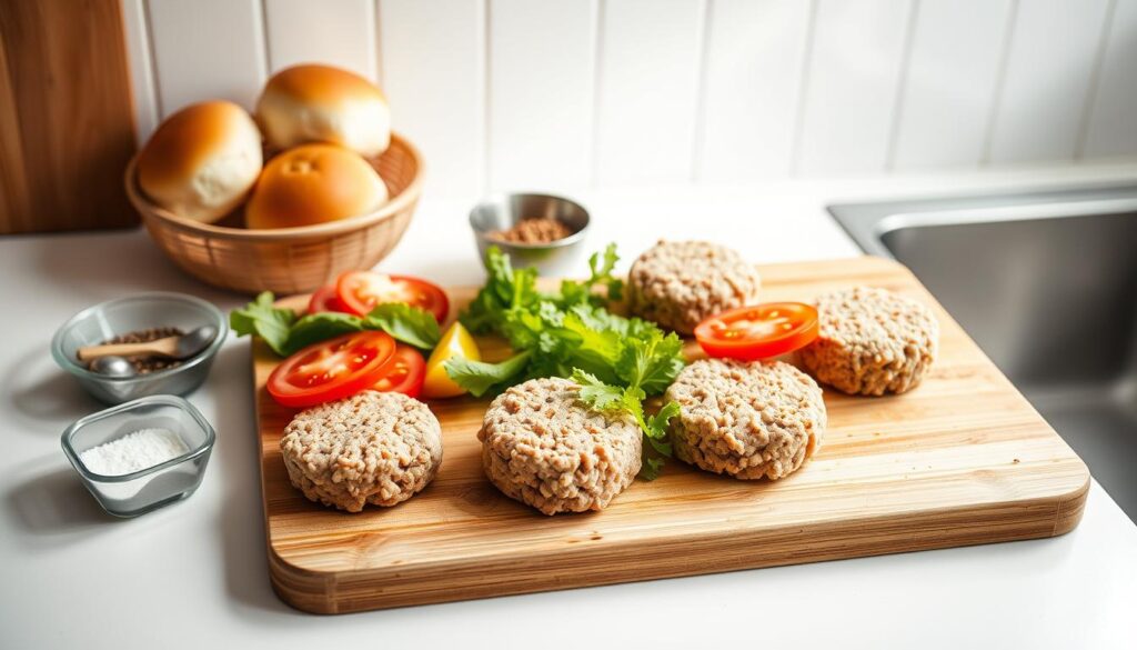 Mini Turkey Burgers Preparation Mini Turkey Burgers Preparation