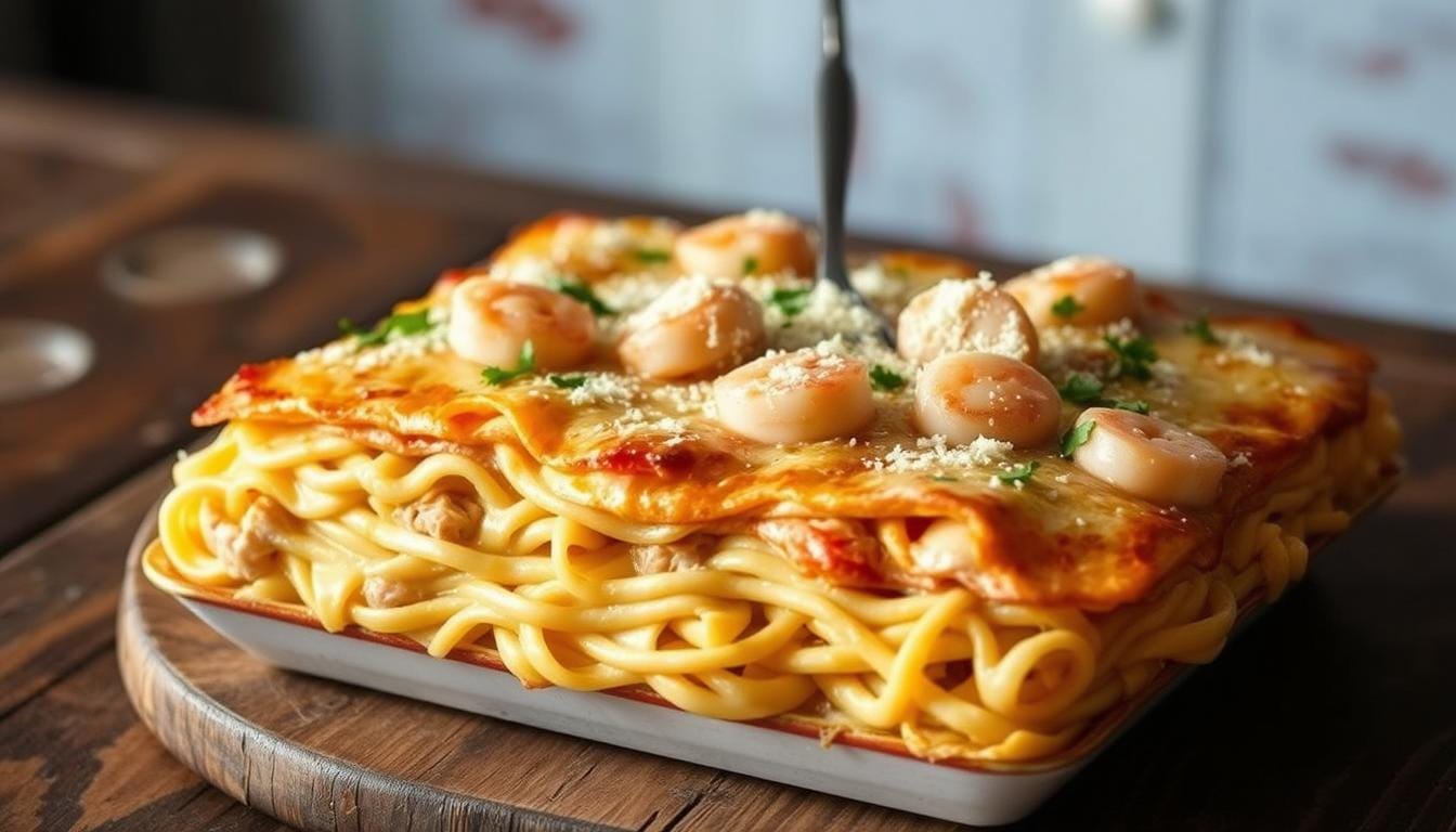 Seafood Lasagna Recipe