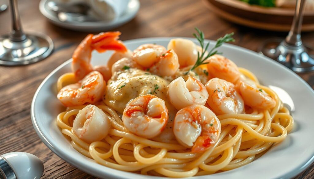 seafood alfredo recipe​
